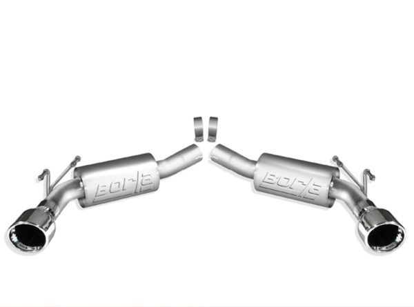 Borla Touring Axleback Exhaust - 2010-2013 Chevy Camaro SS - 11774