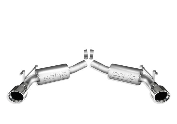 Borla S-Type Axleback Exhaust - 2010-2013 Chevy Camaro SS (6.2L V8) - 11775