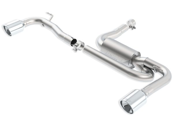 Borla S-Type Axleback Exhaust w/Polished Tips - 2011-2012 Mini Cooper Countryman (1.6L) - 11804