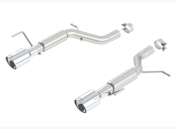 Borla S-Type Axleback Exhaust w/Polished Tips - 2013-2014 Cadillac ATS (2.0L) - 11844