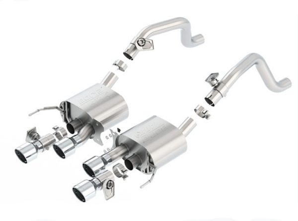 Borla Atak Dual Mode Axleback Exhaust - 2014+ Corvette C7 Stingray (6.2L LT1 V8) - 11856