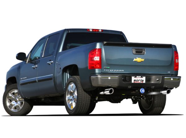 Borla Cat Back Dual Exhaust System - 2009-2013, Chevrolet Silverado/GMC Sierra 1500 - 140340