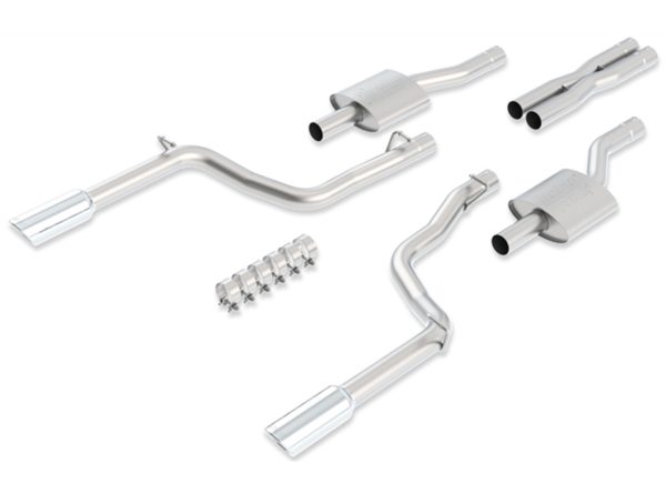 Borla Atak Catback Exhaust - 2005-2010 Charger, Magnum, & 300 6.1L SRT8 Hemi - 140407