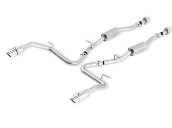 Borla Atak Catback Exhaust System- 1999-2004 Ford Mustang GT (4.6L V8) - 140446