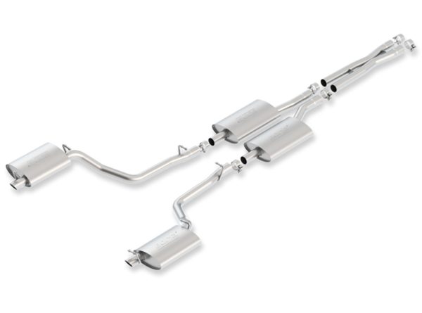 Borla Touring Catback Exhaust (No Tips) - 2011+ Dodge Charger & Chrysler 300 (3.6L V6) - 140448