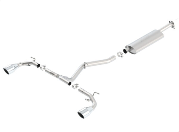 Borla Catback Exhaust - 2012+ Subaru BRZ & Scion FR-S (2.0L I4) - 140496