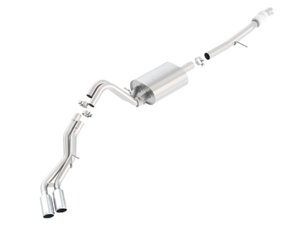 Borla Touring Catback Exhaust - 2015+ Chevrolet Suburban (V8 5.3L) - 140558