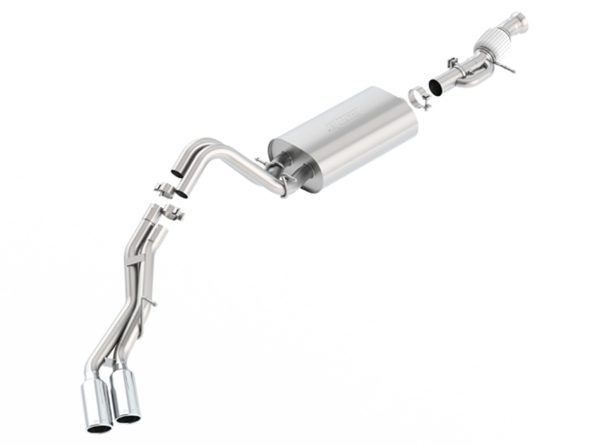 Borla Touring Catback Exhaust - 2015+ Cadillac Escalade & GMC Yukon Denali (6.2L V8) - 140559