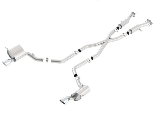 Borla Atak Catback Exhaust - 2015+ Jeep Grand Cherokee SRT8 (6.4L Hemi) - 140633