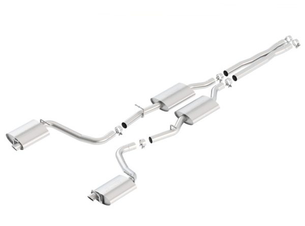 Borla S-Type Catback Exhaust - 2015 Dodge Charger RT/Chrysler 300C (5.7L) - 140636