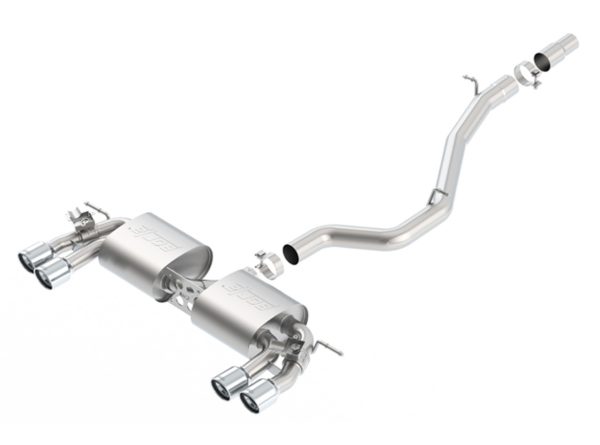 Borla S-Type Catback Exhaust - 2015-2016 VW Golf R (2.0L Turbo) - 140643