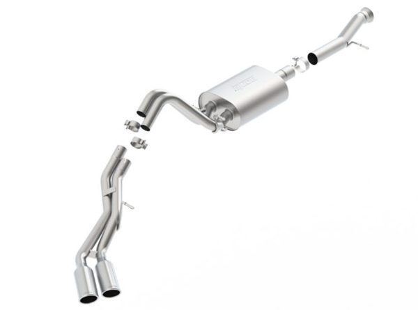 Borla S-Type Catback Exhaust - 2015+ Cadillac Escalade & GMC Yukon Denali (6.2L V8) - 140652