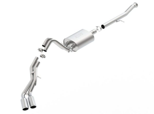 Borla S-Type Catback Exhaust - 2015+ Escalade ESV/Yukon Denali XL (V8 6.2L) - 140653