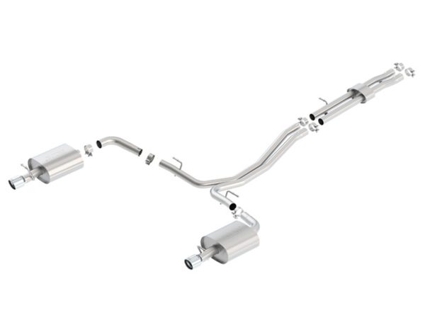 Borla S-Type Catback Exhaust - 2012-2015 Ford Explorer Ecoboost (3.5L) - 140656