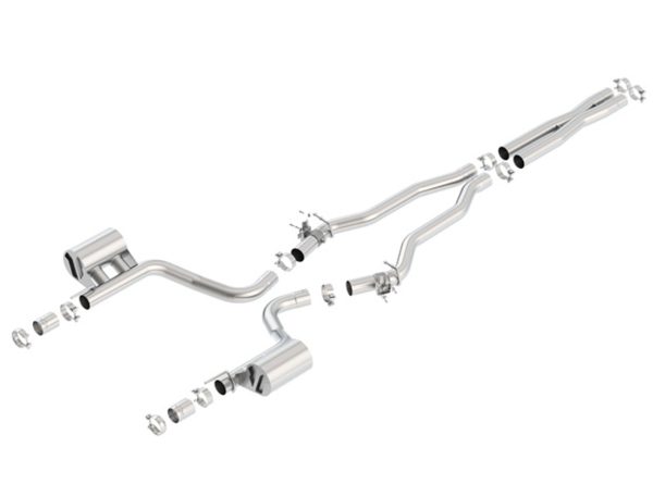 Borla ATAK Cat-Back Exhaust - 2015+ Dodge Charger SRT Hellcat (6.2L SC) - 140667