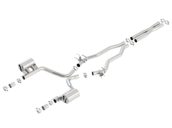 Borla ATAK Catback Exhaust - 2015+ Dodge Charger 392/Scat Pack (V8 6.4L) - 140672