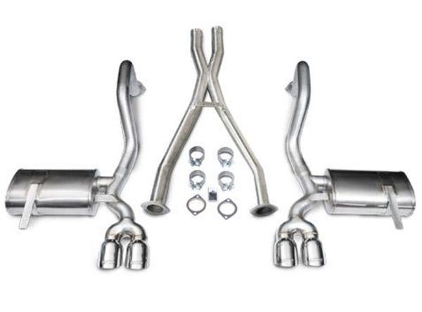 Corsa Xtreme Catback with 3.5" Pro Series Tips- 1997-2004 C5 Corvette (includes XO Pipe) - 14114