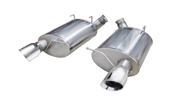 Corsa Sport Axleback Exhaust - 2011+ Ford Mustang Shelby GT500 (5.4L V8) - 14320