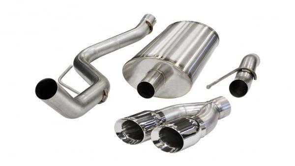 Corsa Side Exit Catback Exhaust - 2011-2014 Ford F-150 Raptor (6.2L) - 14387