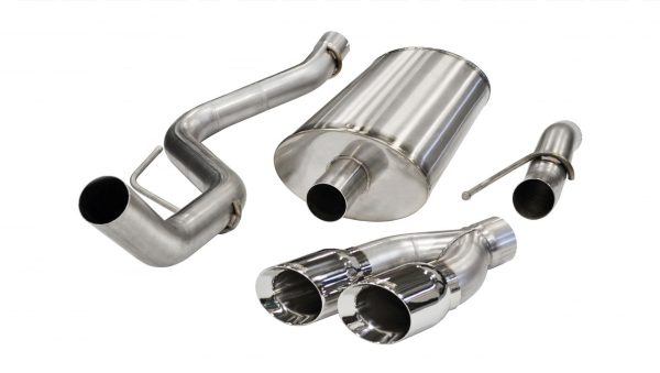 Corsa Sport 3" Side Exit Exhaust w/Polished Tips - 2009-2010 Ford F-150/F-150 Raptor (4.6L & 5.4L) - 14388