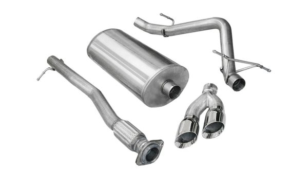 Corsa Sport Single Side Exit Catback Exhaust - 2011 Silverado & Sierra 1500 (6.2L) - 14523