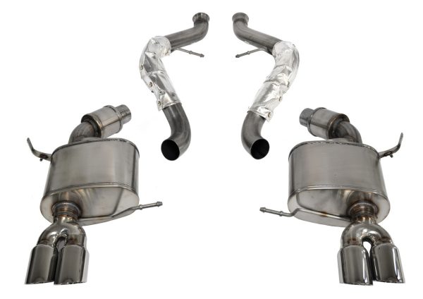 Corsa Sport Catback Exhaust w/Polished Tips - 2008-2012 BMW M3 E92 Coupe/M3 E93 Convertible - 14568