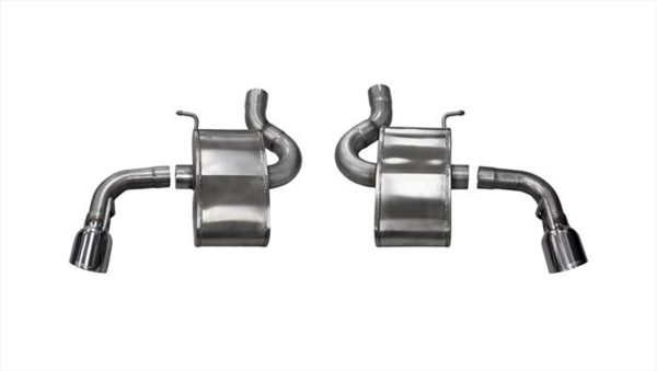 Corsa Xtreme Axleback Exhaust with Dual Tips (Polished Tips) - 2016+ Camaro SS (6.2L V8) - 14785