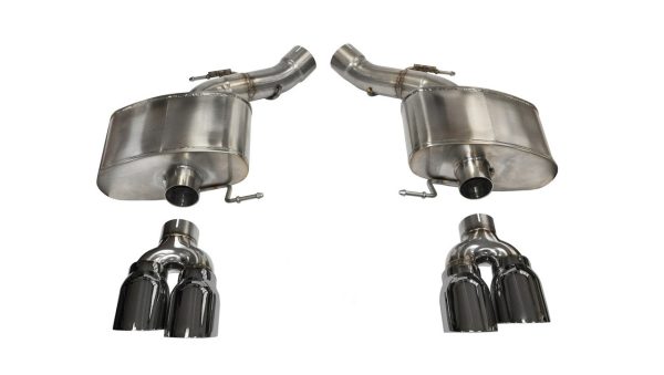 Corsa Sport Axleback Exhaust w/Polished Tips - 2012-2015 BMW M6 F12/F06/F13 Convertible/Gran Coupe/Coupe - 14929