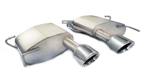 Corsa Sport Axleback Exhaust System - 2011+ Cadillac CTS-V Coupe (LSA) - 14942