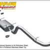 Magnaflow Performance Stainless Steel Catback Exhaust System - 2010-2013 Chevrolet/GMC 1500 (Crew/Extended Cab, Short Bed), 4.8L/5.3L - 15564 - Image 2