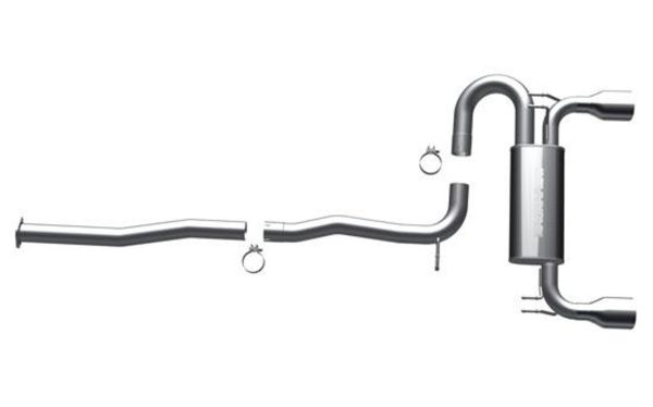 Magnaflow Performance Stainless Steel Catback Exhaust - 2009-2011 Mitsubishi Lancer Ralliart (2.0L) - 15597