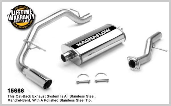 Magnaflow Performance Stainless (Cat Back) Exhaust System - 2000-2006, Chevrolet/GMC Tahoe/Yukon, V8 (5.3L) - 15666