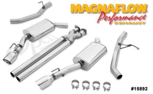 Magnaflow 2.5" Catback Exhaust - 2005-2006 Pontiac GTO (6.0L) - 15892