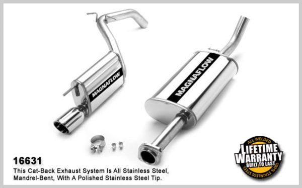 Magnaflow Stainless Steel Performance Catback Exhaust- 2005-2010 Jeep Grand Cherokee (5.7L V8) - 16631