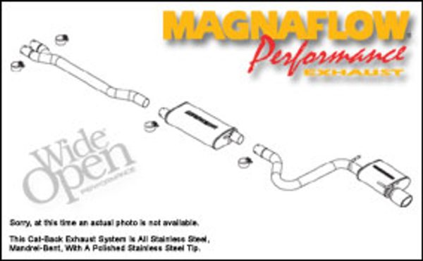 Magnaflow Catback Exhaust 2005+ 2.7L and 3.5L Charger, Magnum (Single Exit) - 16635