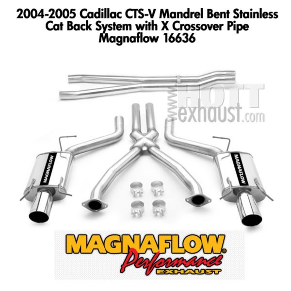 Magnaflow Catback Exhaust - 2004-2005 Cadillac CTS-V (LS6) - 16636