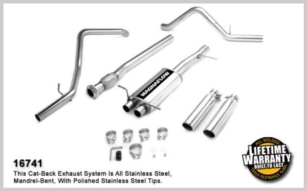 Magnaflow Dual Catback Exhaust System - 2007-2008 1500 Silverado (New Body Style) - 16741