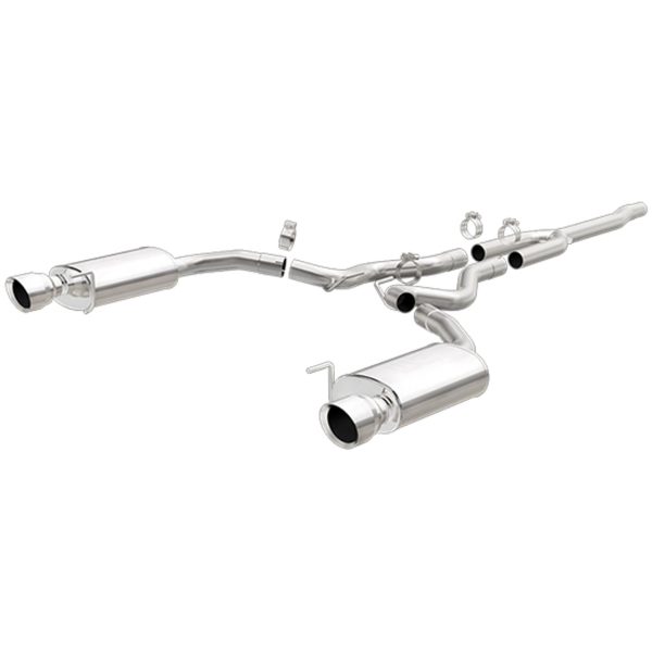 Magnaflow Street Series Catback Exhaust System - 2015+ Ford Mustang (2.3L Ecoboost) - 19097