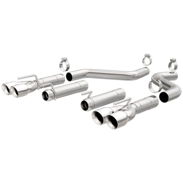 Magnaflow Race Series Axleback Exhaust - 2015+ Dodge Challenger SRT8 & Hellcat (6.2L & 6.4L Hemi) - 19206