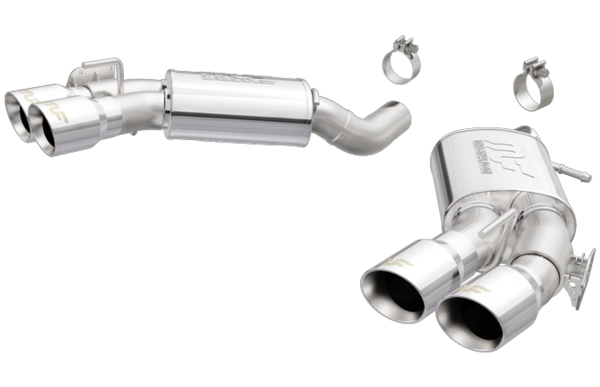 Magnaflow Competition Series Axleback (Fits Quad Tip Cars) - 2016+ Chevy Camaro SS (6.2L V8) - 19336