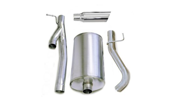 Corsa dB Single Exit Catback Exhaust - 2002-2006 Silverado & Sierra 1500 (6.0L V8) - Extended Cab/Short Bed - 24292