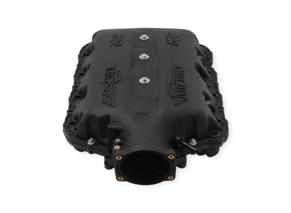 MSD Atomic AirForce Intake Manifold Black Logo- GM LT1 Engines - 27003