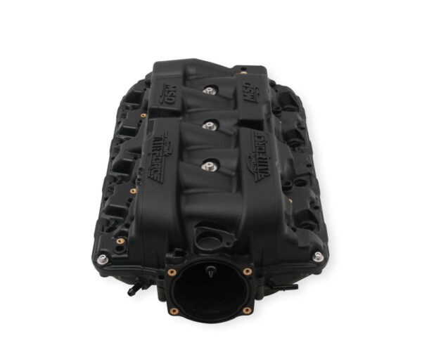 MSD Atomic AirForce Intake Manifold (Black Logo) - GM LS1, LS6, and LS2 Engines - 27023