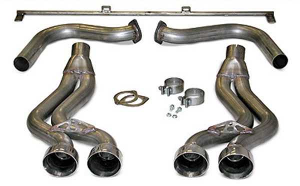 SLP Loudmouth Exhaust System - 1997-2004 C5 Corvette - 31049