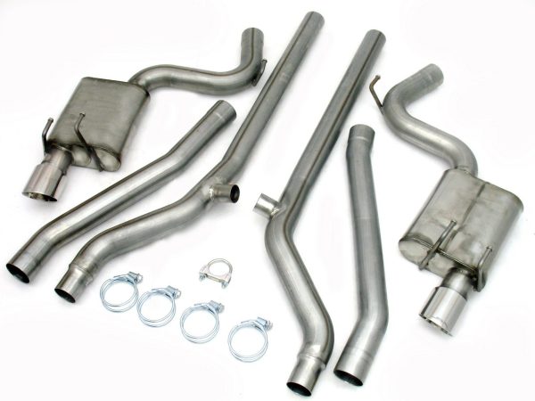 JBA Competition Catback Exhaust - 2010 Camaro SS 6.2L V8 (3" with Stock 2.5" Neck Down in Front)� - 40-3114