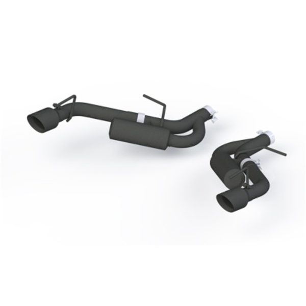 MBRP Black Series Axleback Exhaust - 2016+ Chevy Camaro (3.6L V6) - Non NPP - S7038BLK