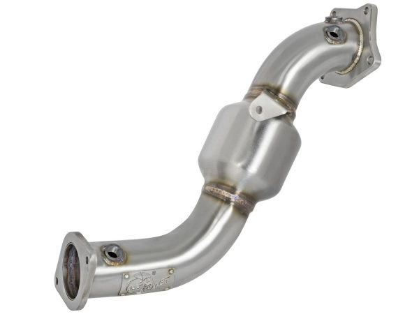 aFe POWER Twisted Steel Down-Pipe - Street Series - 2016-2017 Camaro (2.0T I4) - 48-34126-HC