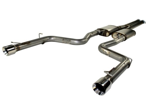 AFE Mach Force XP 3" 409 Stainless Catback Exhaust System - 2005-2010 Dodge Charger, Magnum, & Chrysler 300 (5.7L V8 Hemi) - 49-42024