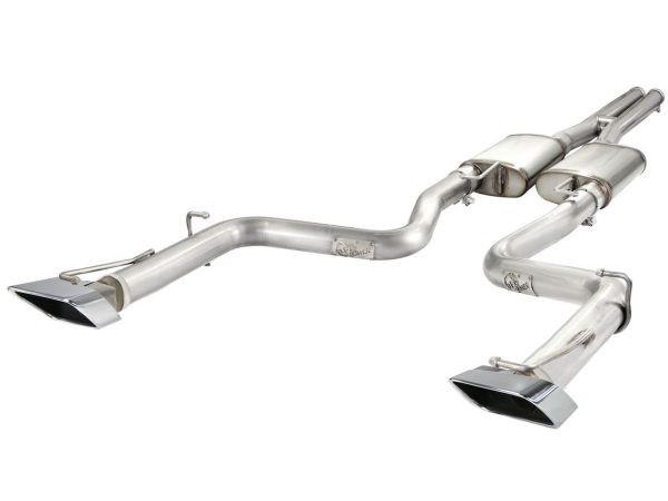 AFE MACH Force Xp 3" 409 Stainless Steel Catback Exhaust System - 2008-2014 Dodger Challenger SRT (6.1L & 6.4L) - 49-42028