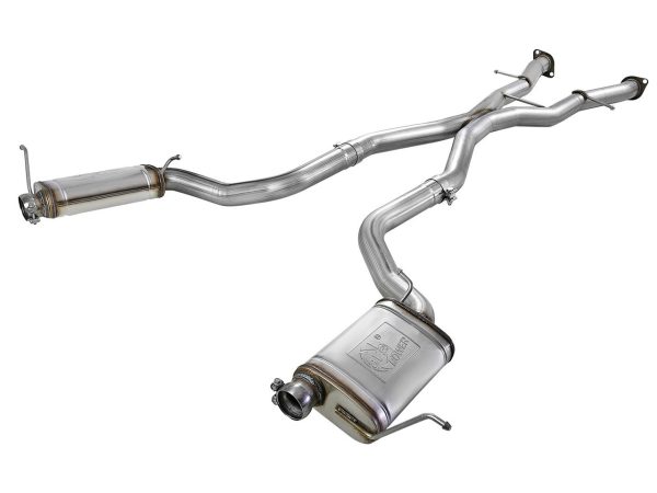 AFE Power 3" Mach Force XP 409 Stainless Catback Exhaust - 2012+ Jeep Grand Cherokee SRT8 & Trackhawk (6.4L & 6.2L Hellcat V8) - 49-48053